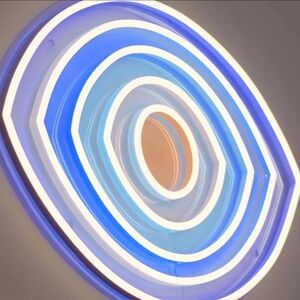 🆕 YELLOWPOP Blue (EYE) LED neon WALL LIGHT SIGN